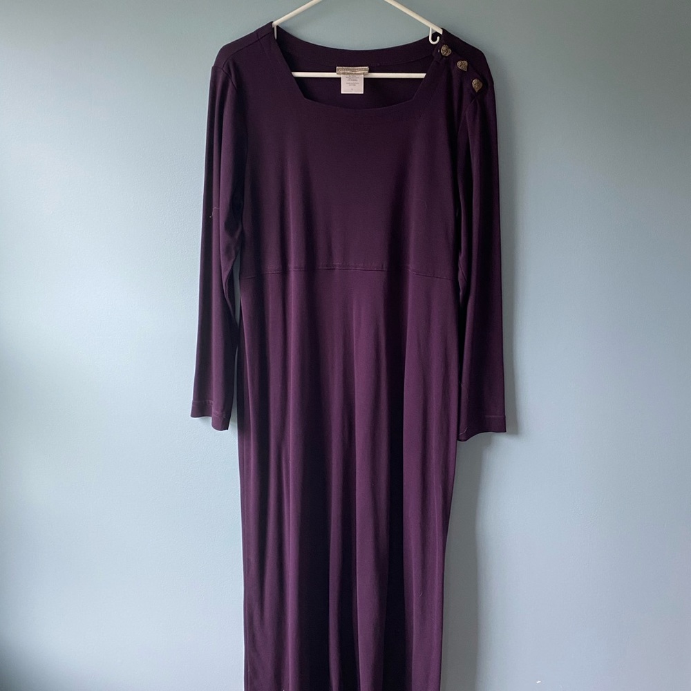 Coldwater Creek Women’s Long Sleeve Dress